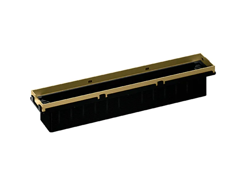 Duschrinne CeraFrame Individual messing matt, 300 x 50 mm
