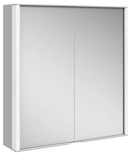 Keuco Spiegelschrank Royal Match 12801, silber-eloxiert, 650 x 700 x 160 mm