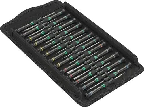 Feinmechanikerschraubendrehersatz Kraftform Micro Big Pk.1 25-tlg.