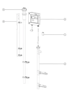 KESSEL-Schichtdicken-Messgerät SonicControl, für Fettabscheider – Bild 2