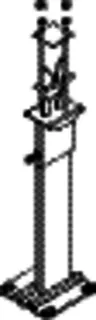 Kermi Standkonsole Konvektor, AK3 H=300mm, weiß – Bild 5