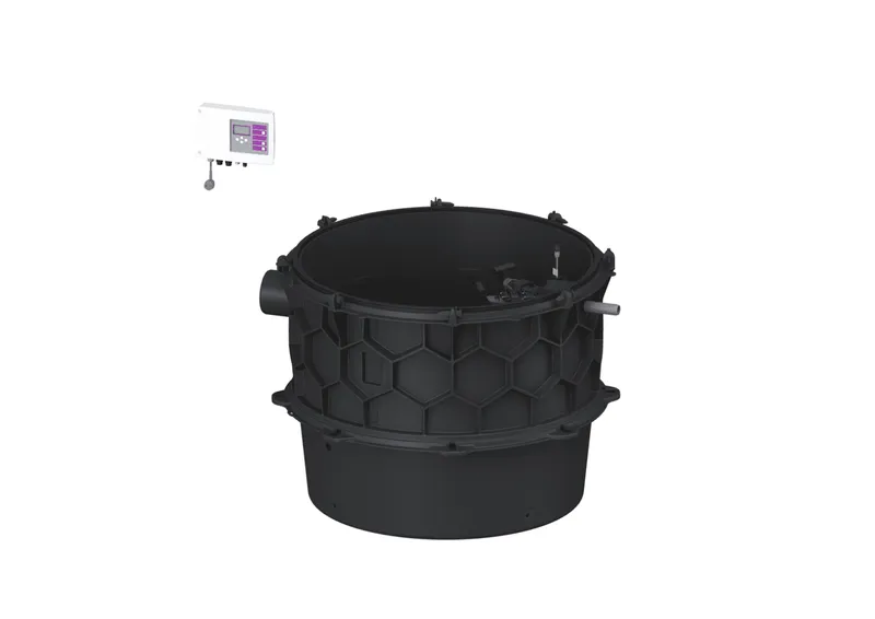 KESSEL-Pumpstation Aquapump XL Duo, GTF 600-S1, Tauchglocke