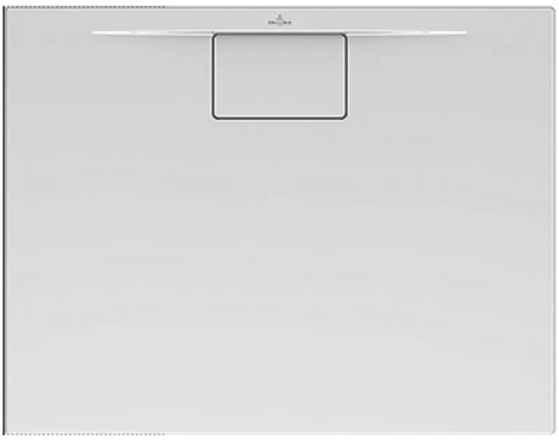 Villeroy & Boch Duschwanne Architectura 900x800x15mm Rechteck Weiß Alpin