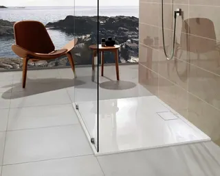 Villeroy & Boch Duschwanne Architectura 1200x700x15mm Rechteck Weiß Alpin – Bild 2