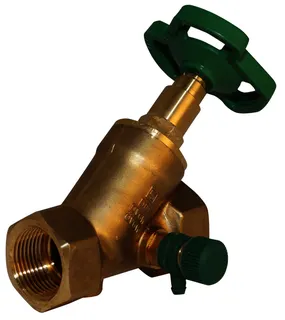 comfort-Freistromventil A20 nichtsteig. mit Entleerung DN 25 (1") aus Messing