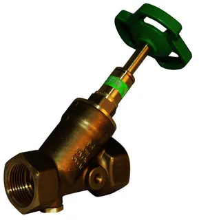 comfort-KFR-Ventil A20 steigend ohne Entleerung DN 15 (1/2") aus Messing