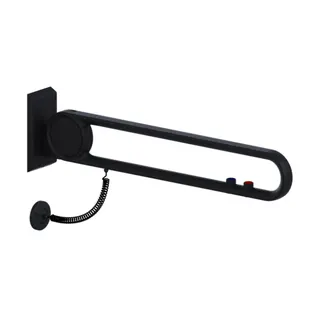 Normbau Cavere Care Stützklappgriff 7447787 Anthrazit-Metallic