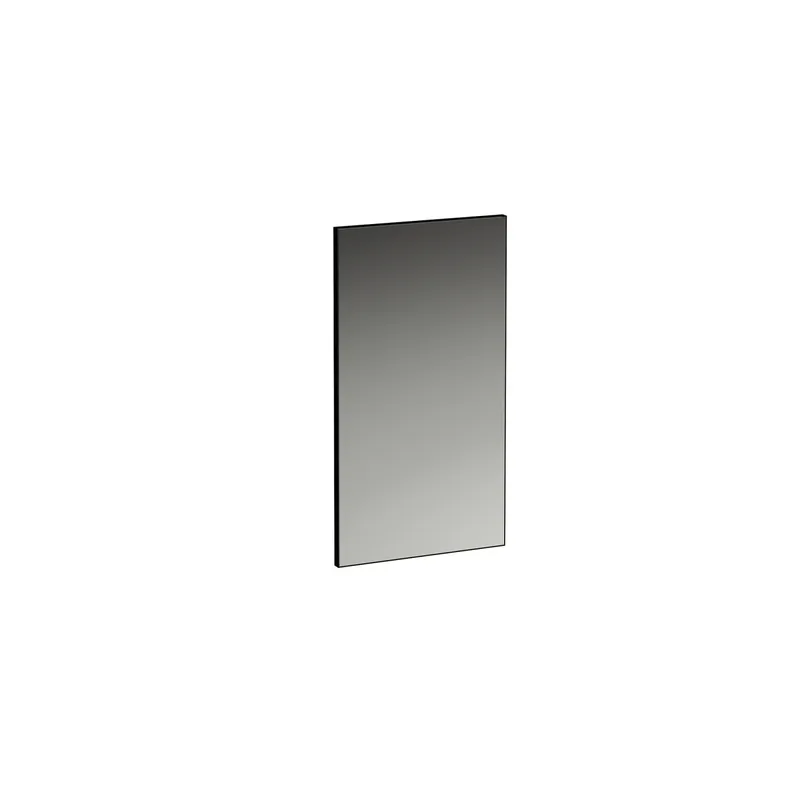 Laufen Spiegel FRAME 25 450x25x825 m. Aluminiumrahmen schwarz matt