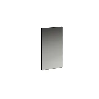 Laufen Spiegel FRAME 25 450x25x825 m. Aluminiumrahmen schwarz matt