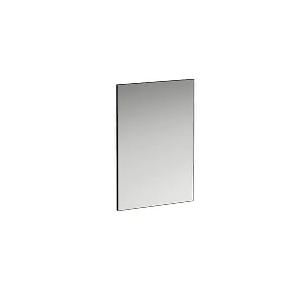Laufen Spiegel FRAME 25 550x25x825 mit Aluminiumrahmen schwarz matt