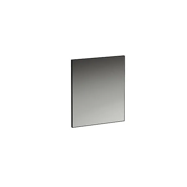 Laufen Spiegel FRAME 25 600x25x700 mit Aluminiumrahmen schwarz matt