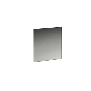 Laufen Spiegel FRAME 25 650x25x700 mit Aluminiumrahmen schwarz matt