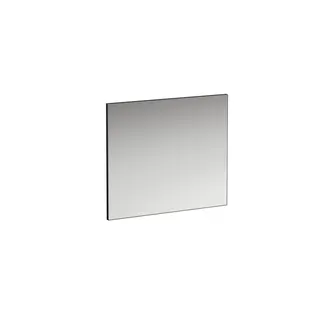Laufen Spiegel FRAME 25 800x25x700 mit Aluminiumrahmen schwarz matt