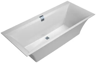 VB Badewanne Squaro Edge 12 1700x750x475mm Duo Rechteck Weiß Alpin