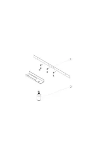 Alape Ablage 400.HT.L 8270221 Mattschwarz pb – Bild 2