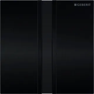 Geberit UR-Strg. mit elektronischer Spülausl. Netz, Typ 50: Chrom gebürstet / schwarz – Bild 2