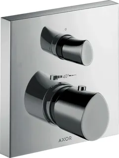 Hansgrohe Thermostat UP Axor Starck Organic F-Set chrom mit Absperr-u.Umstellventil