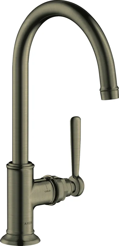 Hansgrohe Waschtischmischer 210 Axor Montreux ohne Ablaufgarnitur brushed nickel