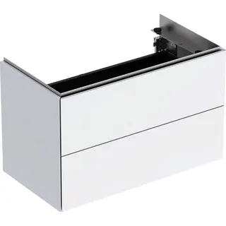 Geberit ONE Unterschrank für Waschtisch m. 2 Schubladen, 74,4x46,5x39,6cm, weiß – Bild 2