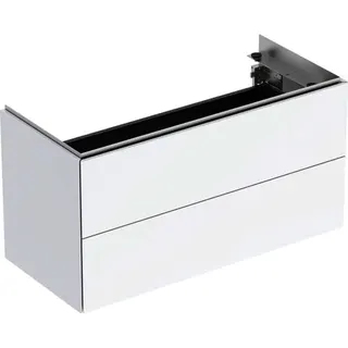 Geberit ONE Unterschrank für Waschtisch m. 2 Schubladen, 89,4x46,5x39,6cm, weiß – Bild 2
