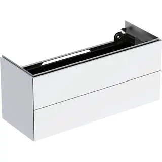 Geberit ONE Unterschrank für Waschtisch m. 2 Schubladen, 104,4x46,5x39,6cm, weiß – Bild 2