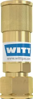 Schlauchkupplung SK 100-3 Brenngas G 3/8Zoll LH MG Körper WITT