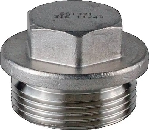 Verschlussschraube DIN 910 ISO 228-1 NPS=1/2 Zoll AG L 26mm SPRINGER