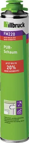 1K-PUR-Schaum FM220 500 ml B2 gelb m.Einw.-Handsch.Dose ILLBRUCK