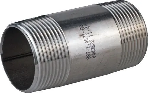 Rohrdoppelnippel EN 10226-1 NPS 2 Zoll 100mm SPRINGER
