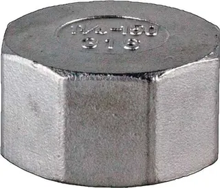 Kappe EN 10226-1 NPS=1 Zoll 8-kant L 22mm SPRINGER