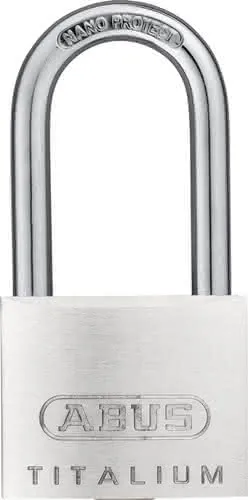 Zylindervorhangschloss 64TI/40HB40 Schlosskörper-B.40mm Titalium