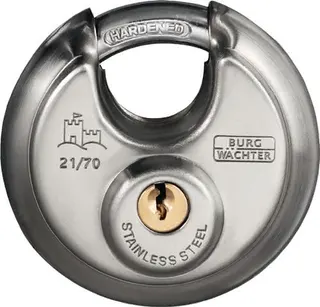 Zylindervorhangschloss 21 60 Schlosskörper-B.60mm VA