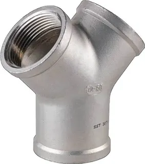 Y-Stück EN 10226-1 NPS 1 Zoll IG SPRINGER – Bild 2