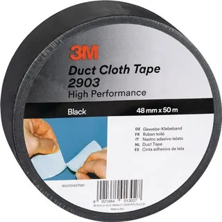 Gewebeband Scotch® 2903 schwarz L.50m B.48mm Rl.3M