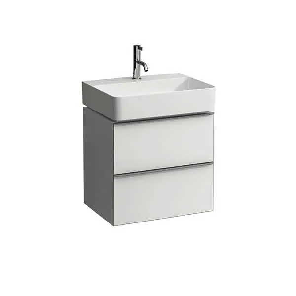 Laufen WTU SPACE 408x535x500 2 Schubl m.Griff f.WT H810282 weiß matt