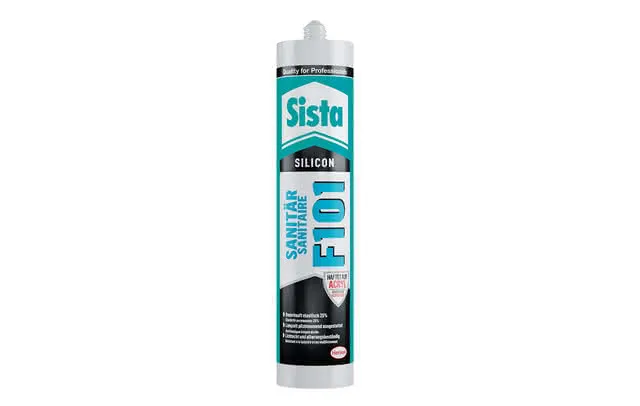 Sanitärsilikon F101 manhattan 300 ml Kartusche SISTA