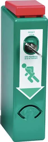 EH-Türwächter 990 100 PHZ inkl.2 Schlü.grün lack.Voralarm GFS