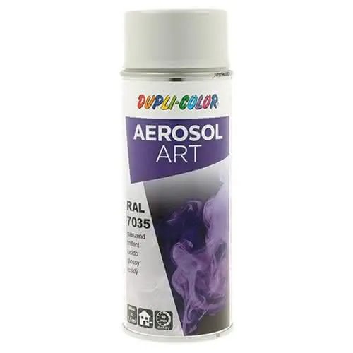 Buntlackspray AEROSOL Art lichtgrau glänzend RAL 7035 400 ml Spraydose