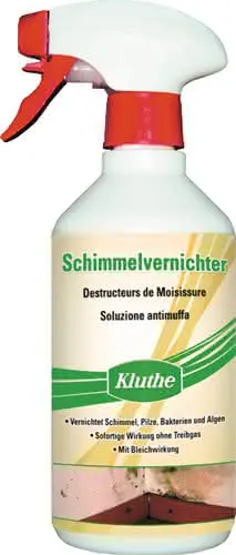 Schimmelvernichter chlorhaltig 500 ml Sprühflasche KLUTHE