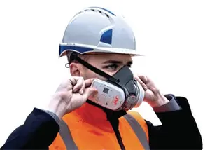 Atemschutzhalbmaske Force™8 EN 140 EN 14 3 Press to Check inkl.P3-Filter M JSP – Bild 3