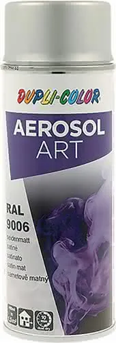 Buntlackspray AEROSOL Art weißalu.seidenmatt RAL 9006 400 ml