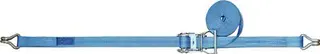 Zurrgurt DIN EN 12195-2 L.4m B.25mm m.Ratsche+Spitzh.LC U 800 daN PROMAT