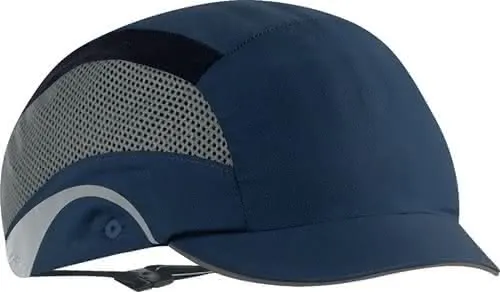 Anstoßkappe Aerolite® 53-64cm marineblau Schirmlänge ca.25mm EN 812:2012 JSP