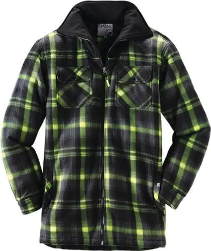 Thermohemd Terrax Workwear Gr.M schwarz/ limette TERRAX