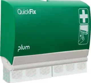 Pflasterspender QuickFix 3 B232,5xH133,5 xT33ca.mm grün PLUM