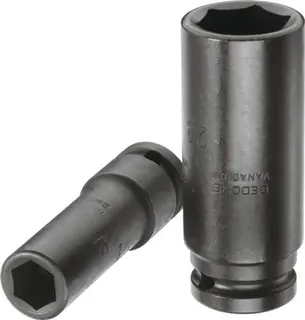 Kraftschraubersteckschlüsseleinsatz K 19 L 1/2 ” SW 22mm L.82mm GEDORE