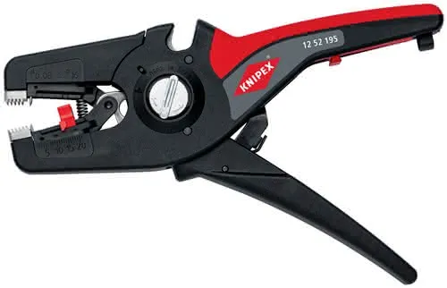 Automatikabisolierzange PreciStrip16 L.195mm 0,08-16 (AWG 28-5) mm² KNIPEX
