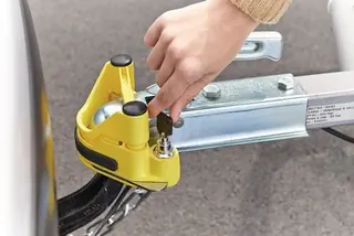 Anhänger-Diebstahlsicherung Stahl,pulv.L225xB200xH110mm SB – Bild 2