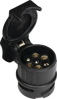 Mini-Kurzadapter Ku.Spannung 12 V G.0,08kg schwarz 7-polig lose
