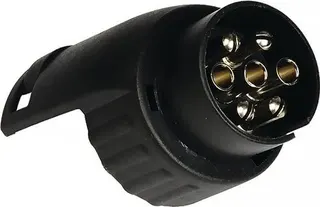 Mini-Kurzadapter Ku.Spannung 12 V G.0,08kg schwarz 13-polig lose